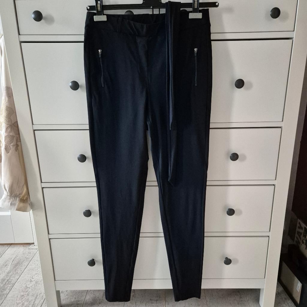 Mooie donkerblauwe broek van Studio Anneloes, maat M, Maat 38/40 (M), Studio Anneloes, Blauw, Ophalen of Verzenden