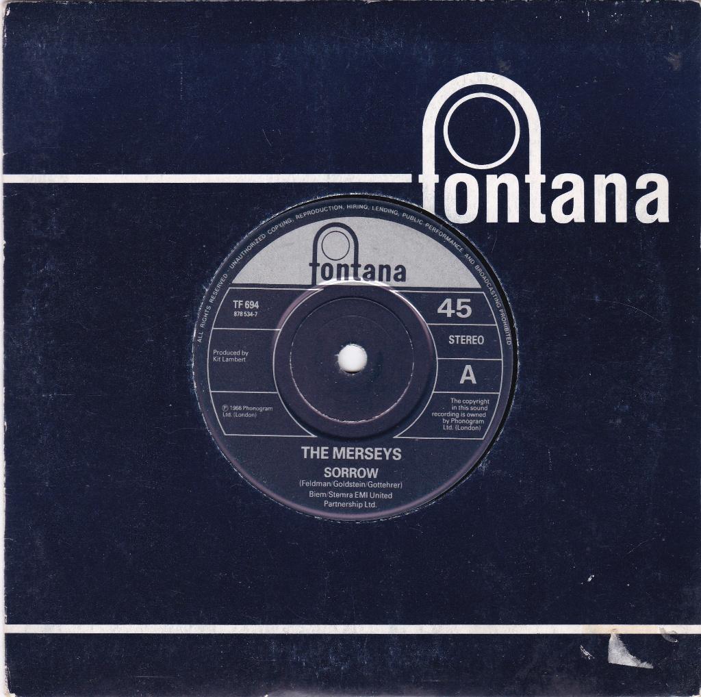 The Merseys 1966, Cd's en Dvd's, Vinyl Singles, Gebruikt, 7 inch, Single, Ophalen of Verzenden