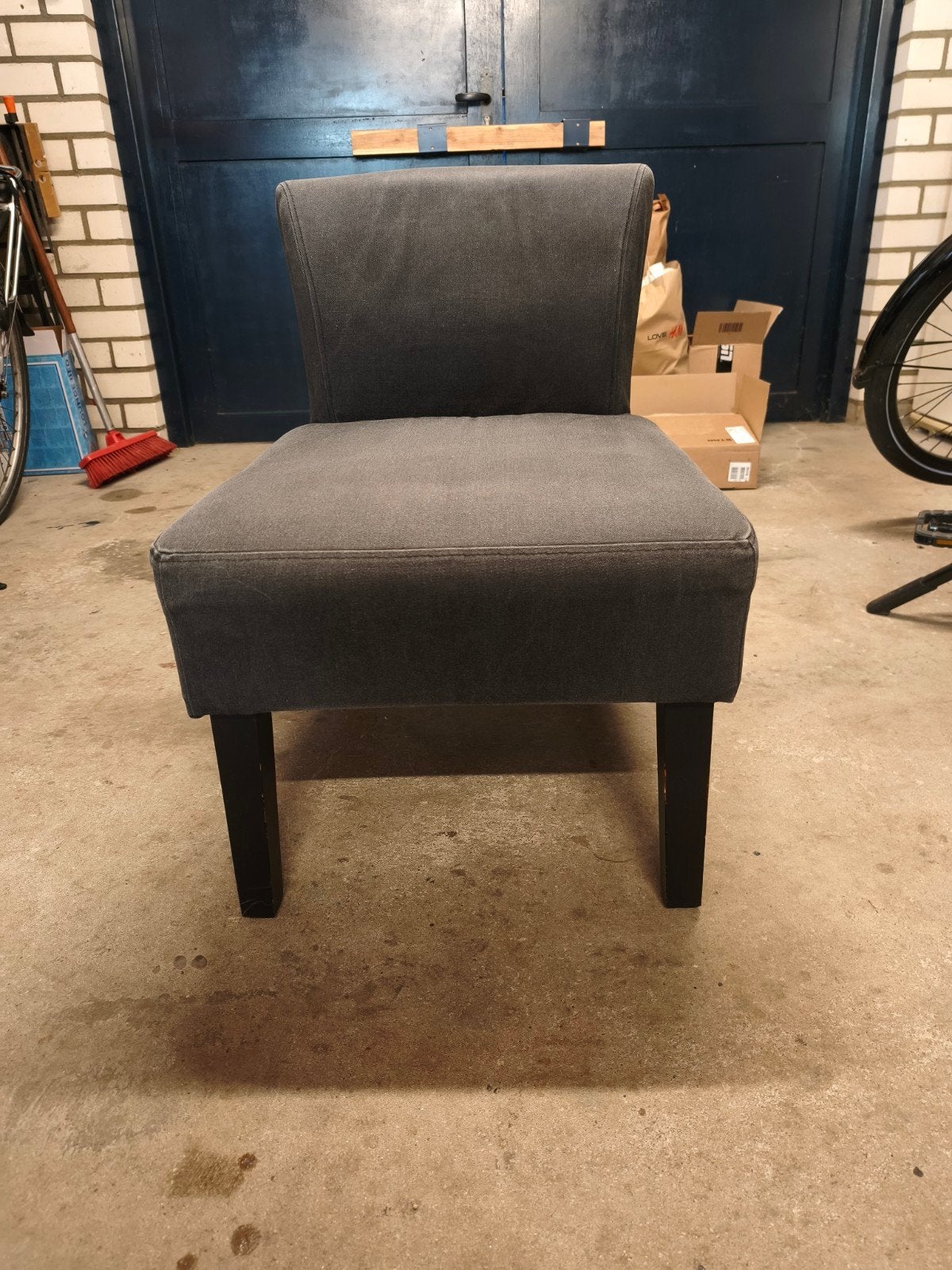 2 stoelen, Ophalen, Grijs, Twee