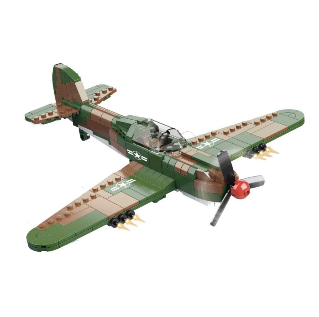 🎁 WW2 Bouwstenen - I21 - Amerikaanse P40 Warhawk 🎁, Verzenden, Nieuw