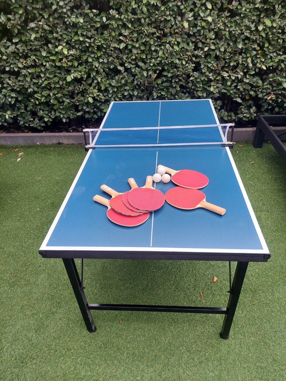 Tafeltennistafel 150x75 inklapbaar Alice's Garden, Ophalen, Zo goed als nieuw, Tafel Outdoor, Inklapbaar
