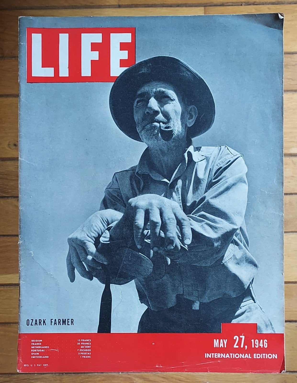 Uniek Vintage LIFE Magazine (27 mei 1946) – 'Inter. edition, Verzamelen, Ophalen of Verzenden, 1940 tot 1960, Buitenland, Tijdschrift