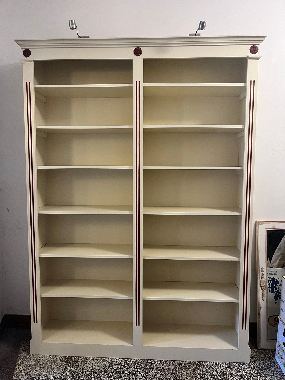 Massieve Boekenkast / Schoenenkast / Kledingkast, Ophalen, Met plank(en), Gebruikt, 200 cm of meer