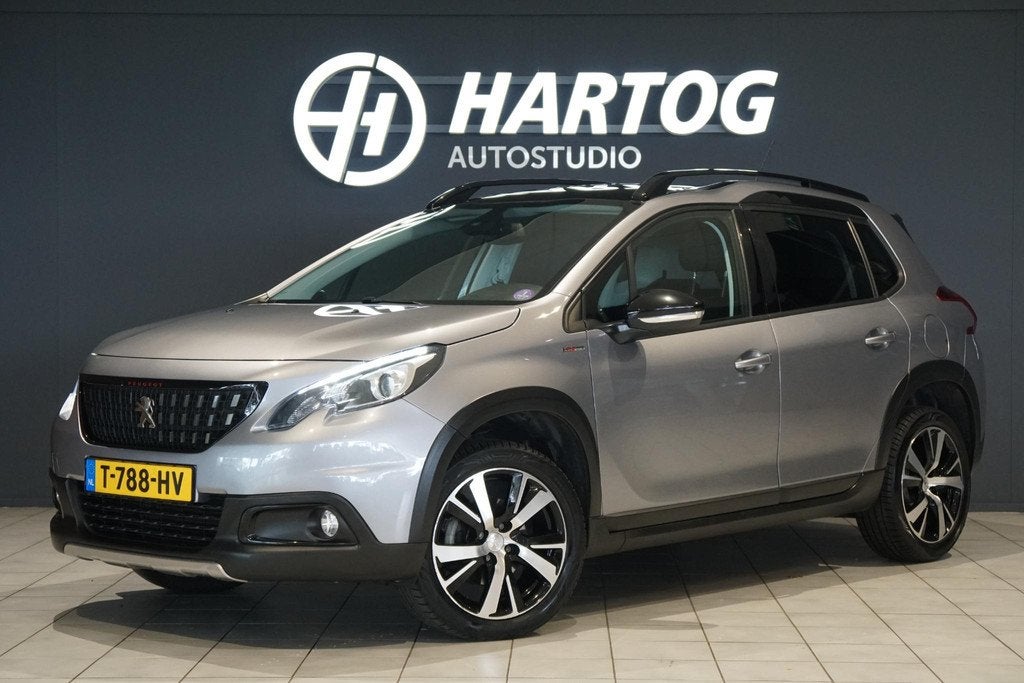 Peugeot 2008 1.2 PureTech GT-Line + TREKHAAK / PANORAMA / ST, Auto's, Peugeot, Voorwielaandrijving, Stof, 1199 cc, Automatische klimaatregeling