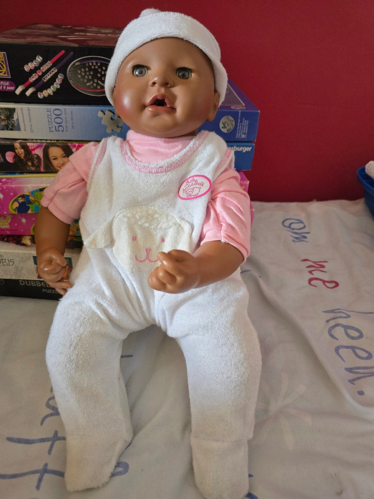 Baby Born poppen met koffer en kleding, Kinderen en Baby's, Speelgoed | Poppen, Ophalen of Verzenden, Gebruikt, Babypop