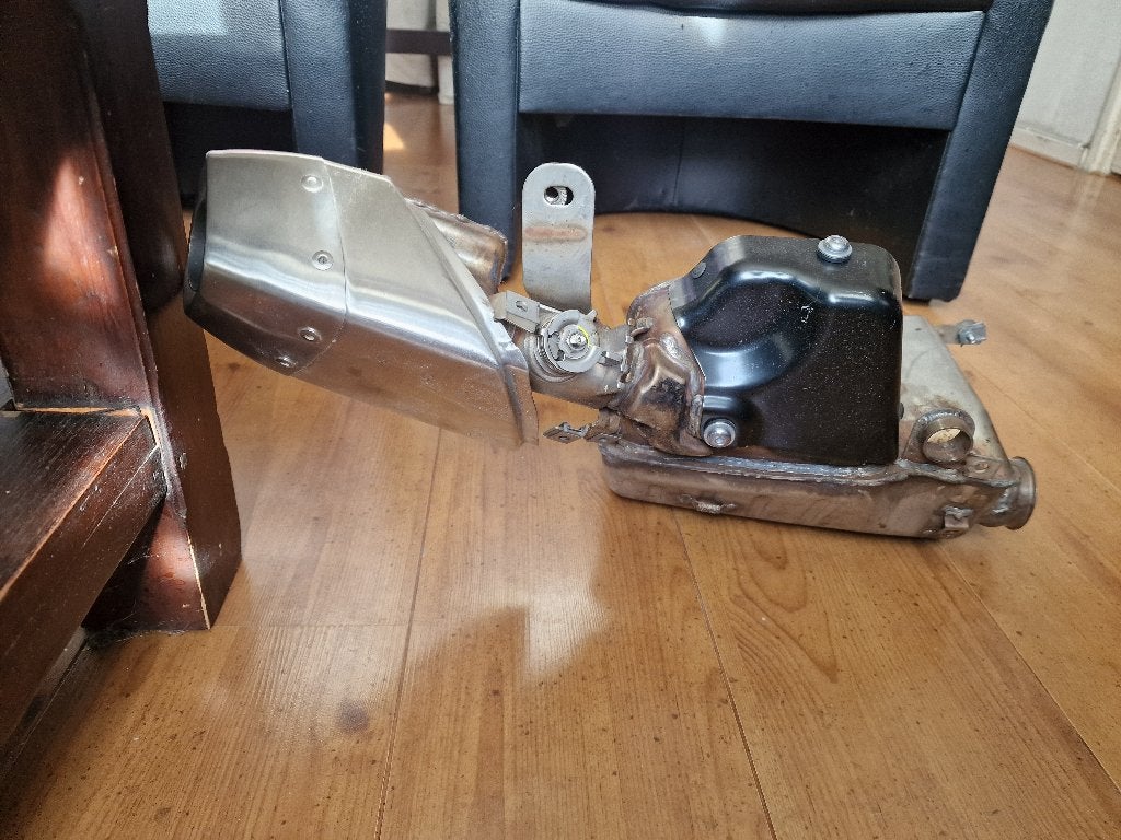 triumph daytona uitlaat demper origineel 675 2006 - 2014, Ophalen of Verzenden, Gebruikt