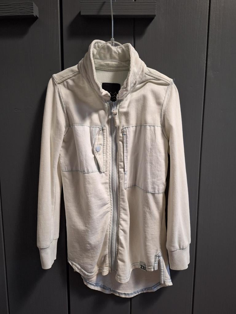 Stoer sweat overhemd van Z8. Maat 92/98, Z8, Overhemd of Blouse, Ophalen of Verzenden, Zo goed als nieuw