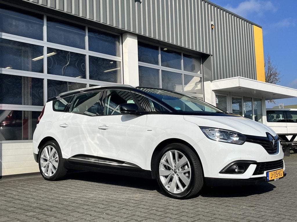 Renault Grand Scénic 1.3 TCe Limited Airco Cruise control P, Auto's, Renault, Voorwielaandrijving, 4 cilinders, 116 pk, Wit
