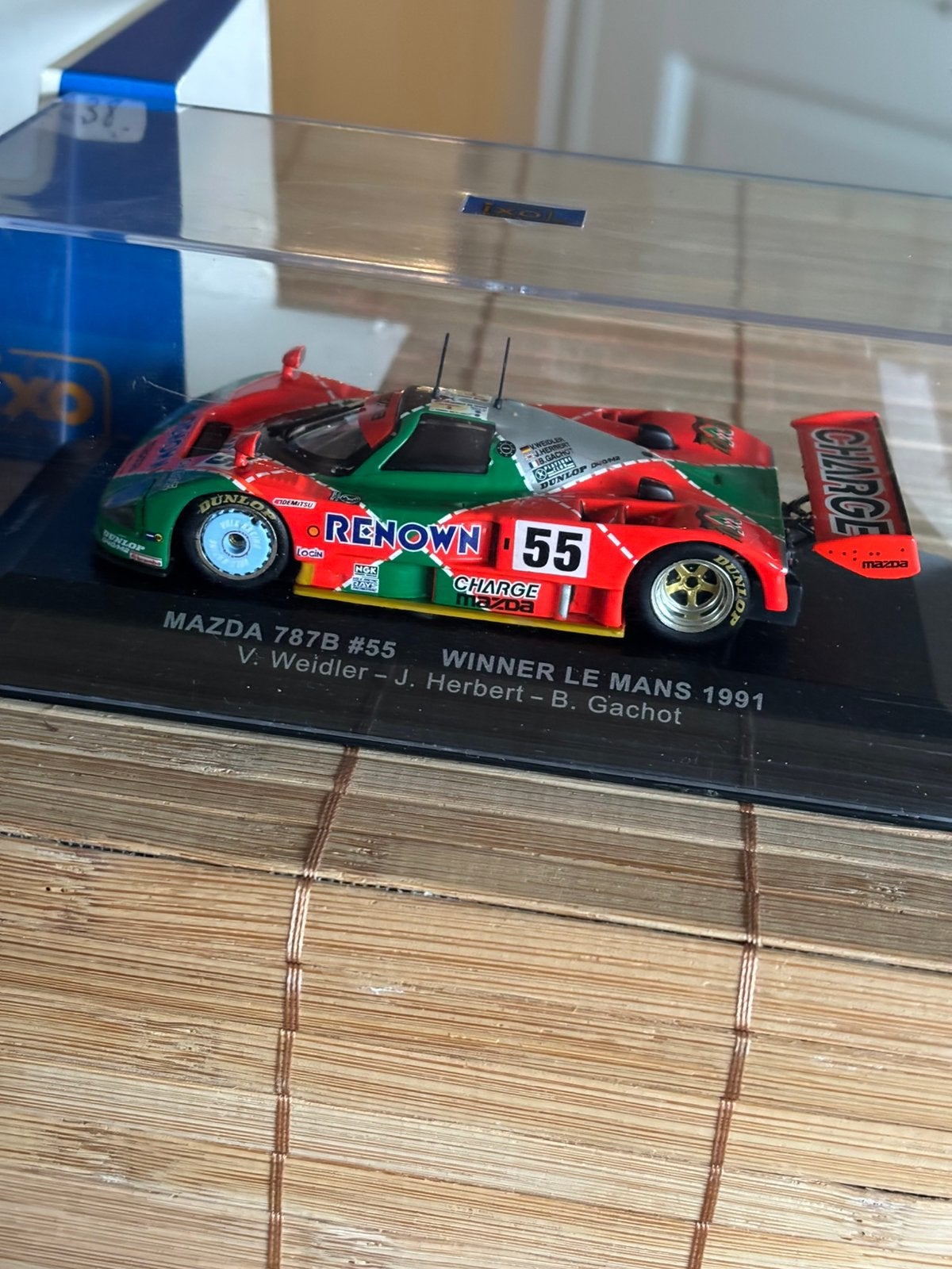 Mazda 787B 1:43, Ophalen of Verzenden, Zo goed als nieuw, Auto, Overige merken