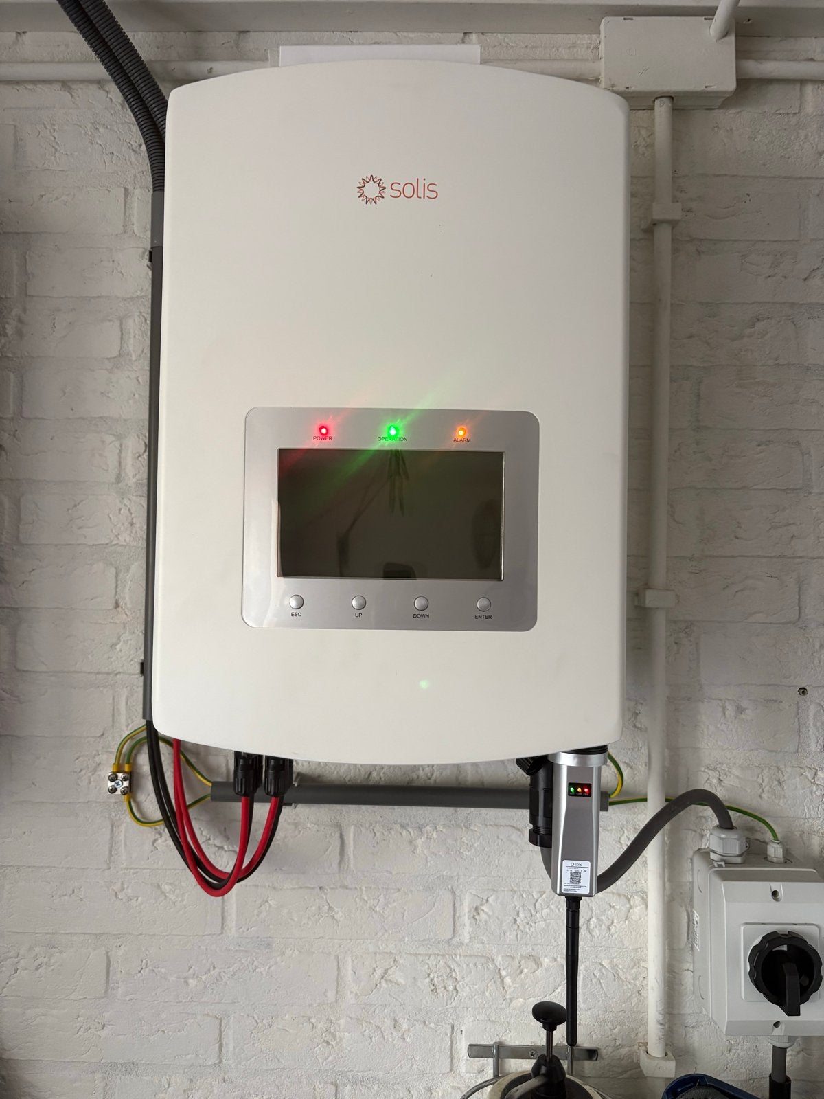 Solis omvormer incl Wifi datalogger (dongel), Ophalen of Verzenden, Gebruikt, Overige typen, 200 wattpiek of meer