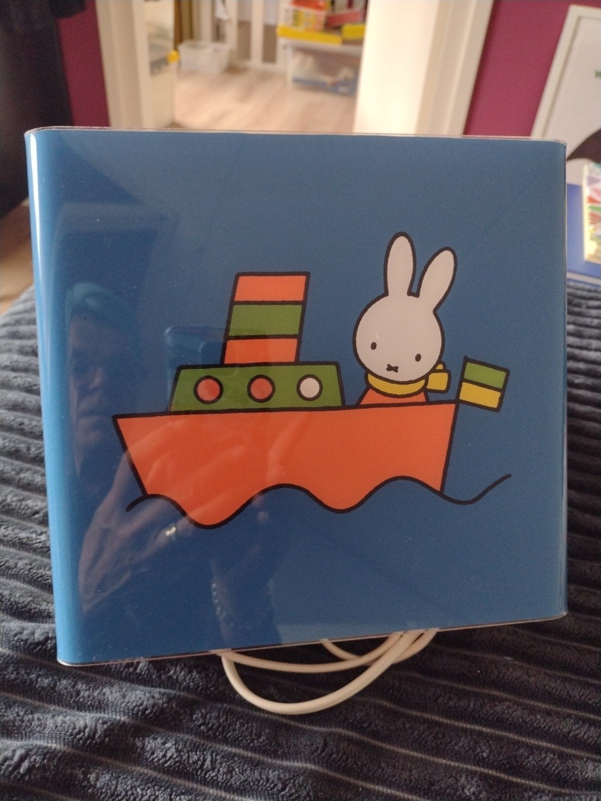 Nijntje wandlamp boot - Kinderkamer decoratie, Gebruikt, Overige merken, Ophalen of Verzenden, Ophangbaar