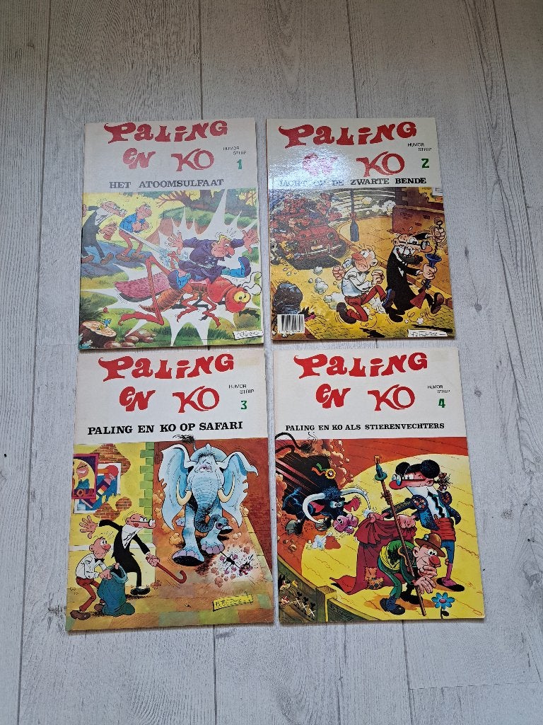 Paling en Kok, Onbekend, Nieuw, Ophalen of Verzenden, Meerdere stripboeken