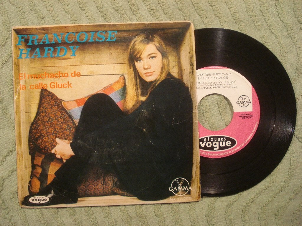 Françoise Hardy 7" EP: Canta En Ingles Y Frances (Mexico) FL, Gebruikt, 7 inch, Ophalen of Verzenden, EP