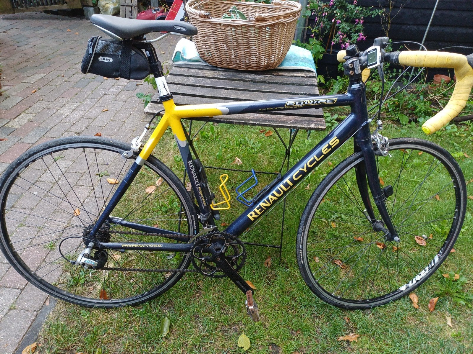 Renault Cycles Equipe racefiets - Aluminium frame, Fietsen en Brommers, Fietsen | Racefietsen, 28 inch, Gebruikt, Velgrem, Aluminium