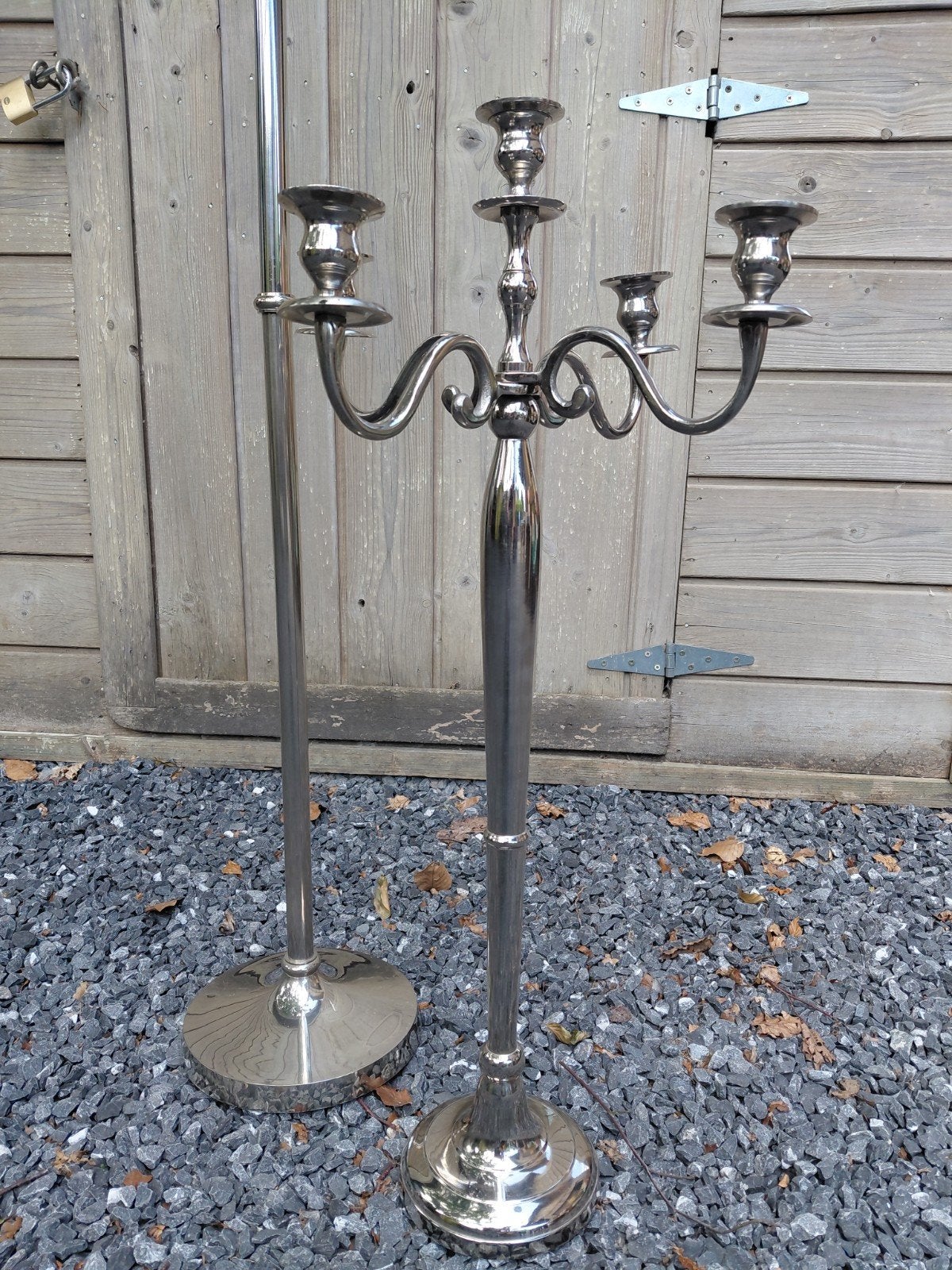 2 kandelaars lees beschrijving, Ophalen, 50 tot 75 cm