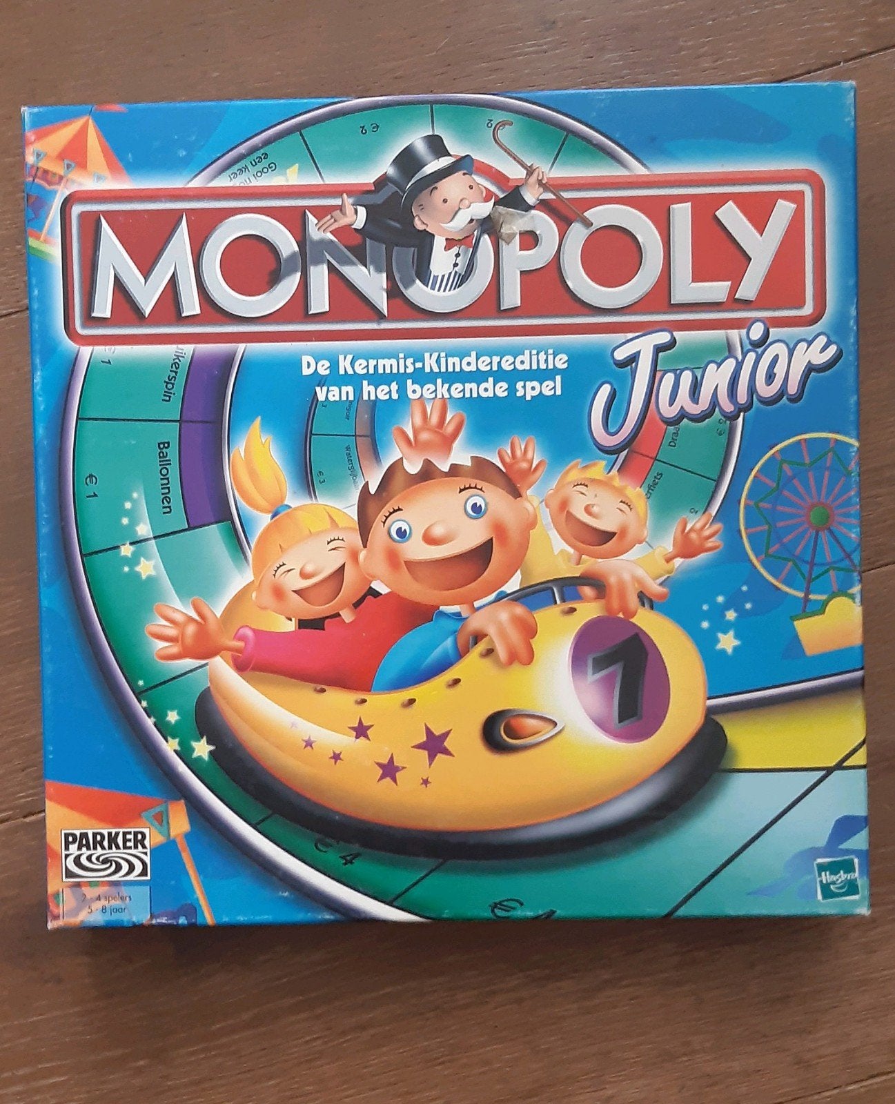 Monopoly junior Kermis, Een of twee spelers, Ophalen of Verzenden, Gebruikt, Parker