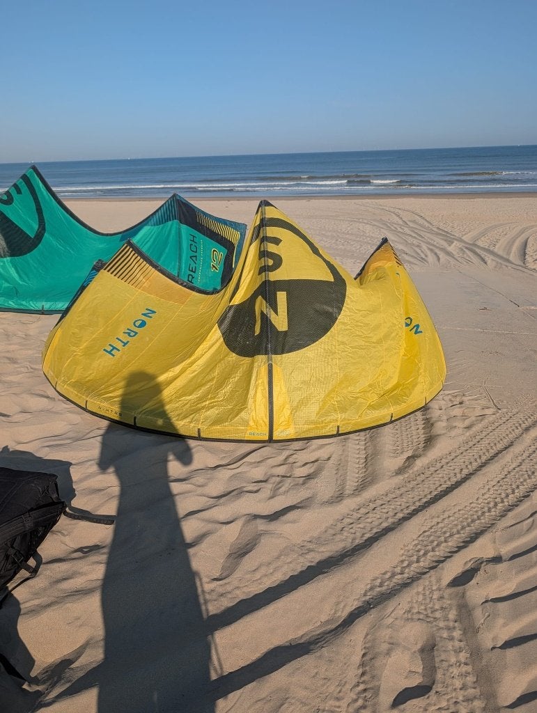 Gebruikte North Reach/Pulse/Carve kites, Watersport en Boten, Twintip, Ophalen, Gebruikt, 10 m²