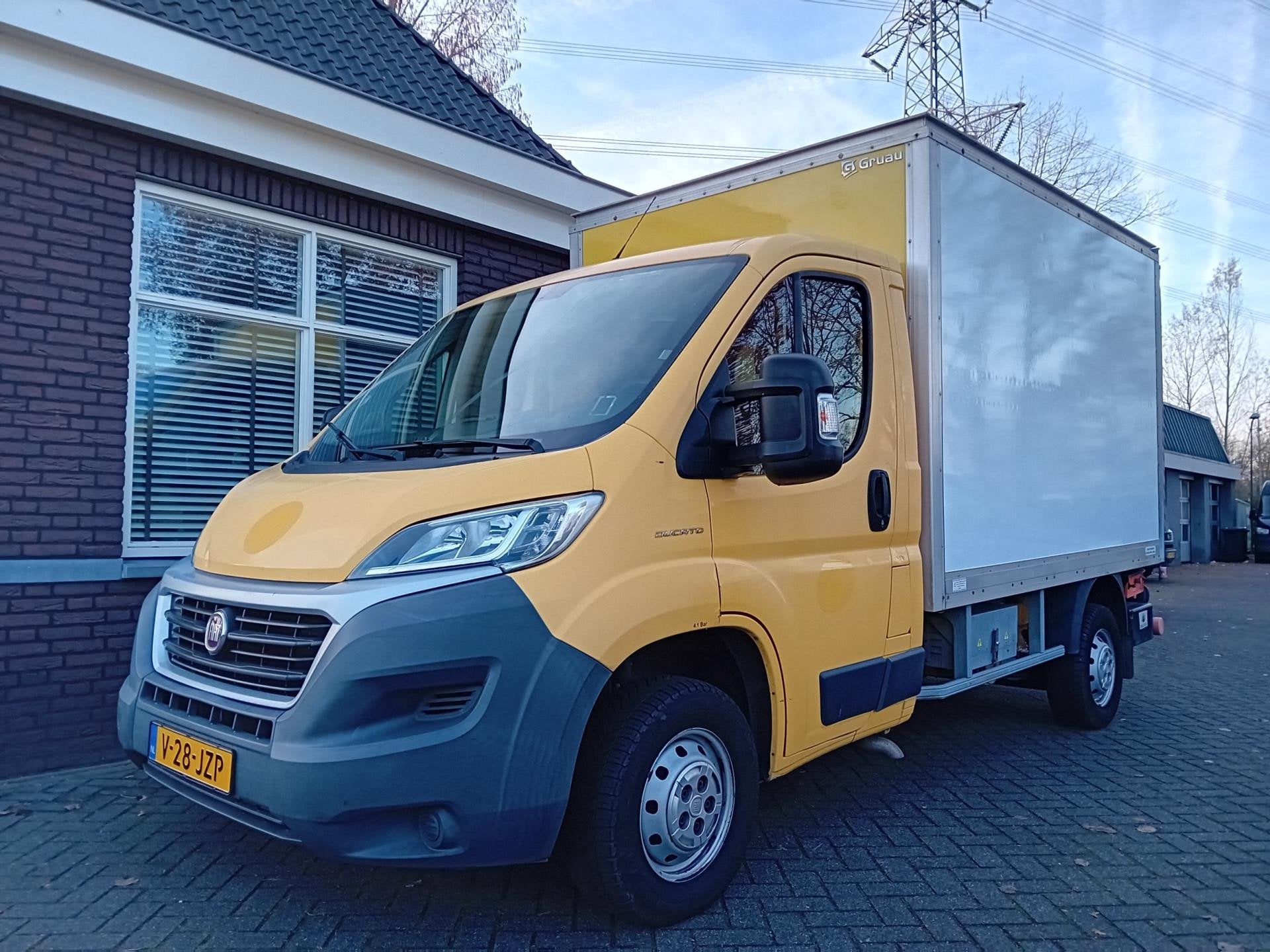 Fiat FIAT DUCATO BAKWAGEN / LAADKLEP, Auto's, Voorwielaandrijving, Euro 5, Stof, 4 cilinders