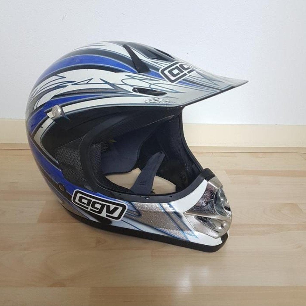 Agv rc 5 pro motorhelm / cross helm maat m, Motoren, Ophalen of Verzenden, M, AGV