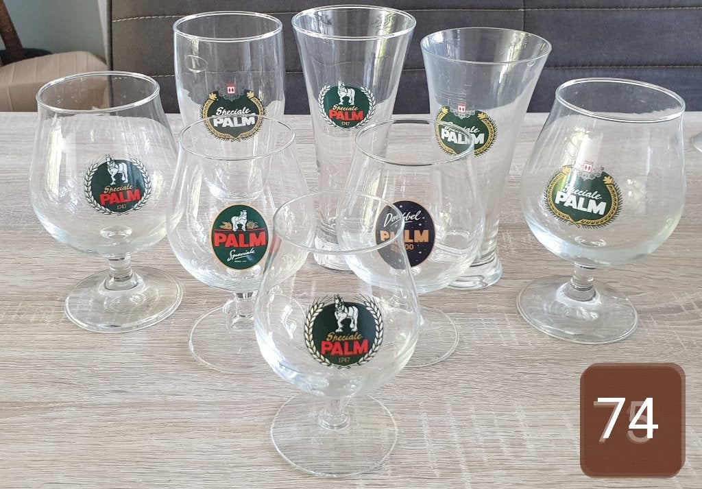 Heel veel bierglazen te koop, Ophalen, Zo goed als nieuw, Glas of Glazen, Overige merken
