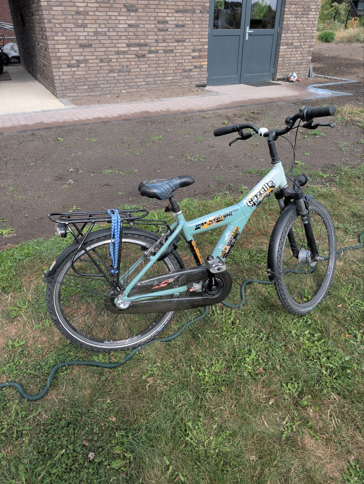 Gazelle jongensfiets 24 inch, Ophalen, 20 inch of meer, Gebruikt, Versnellingen