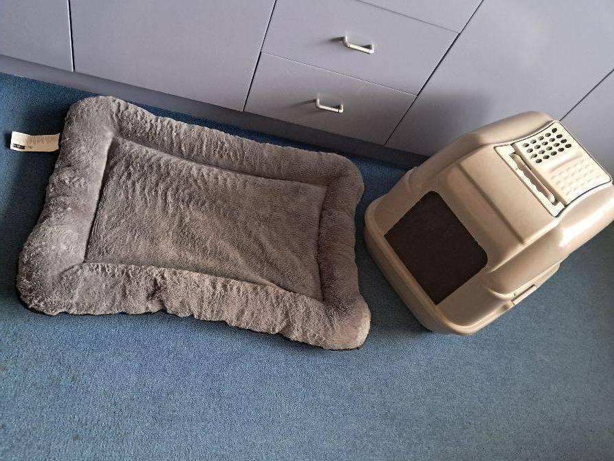 kattenbak imac easy cat met dierenkussen pet crate mat, Dieren en Toebehoren, Ophalen, Gebruikt