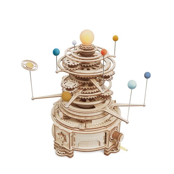 Robotime Mechanical Orrery ST001 Bouwpakket Nieuw, Nieuw, Meerkleurig, Robotime, Robotime