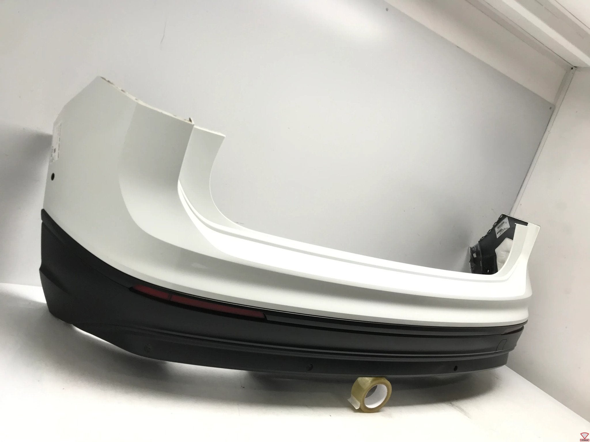 VW Tiguan 5NA Achterbumper Bumper 6xPDC Origineel! LC9A, Gebruikt, Volkswagen, Volkswagen AG, Achter