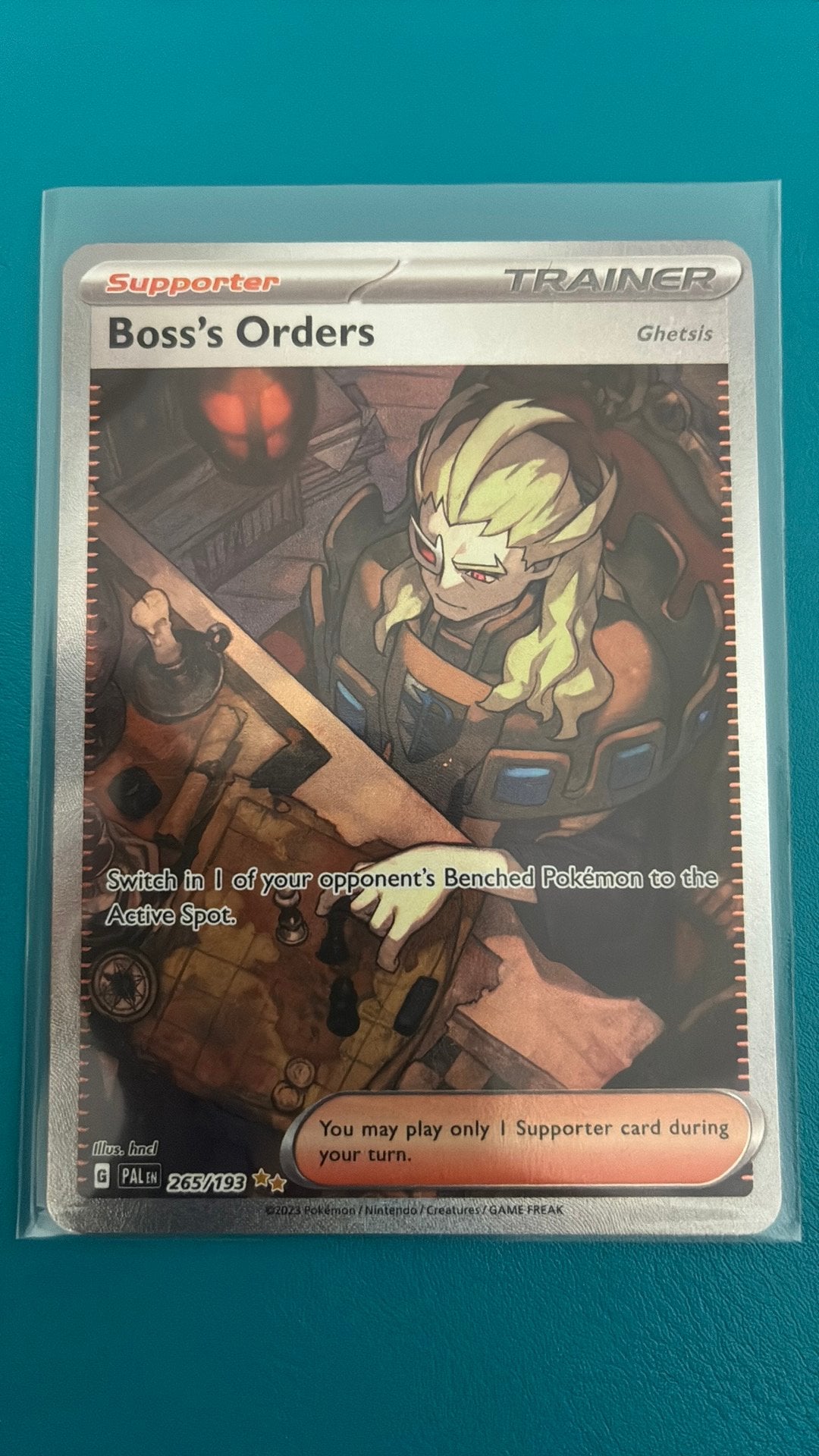 Boss’s Orders 265 - Paldea Evolved, Ophalen, Zo goed als nieuw