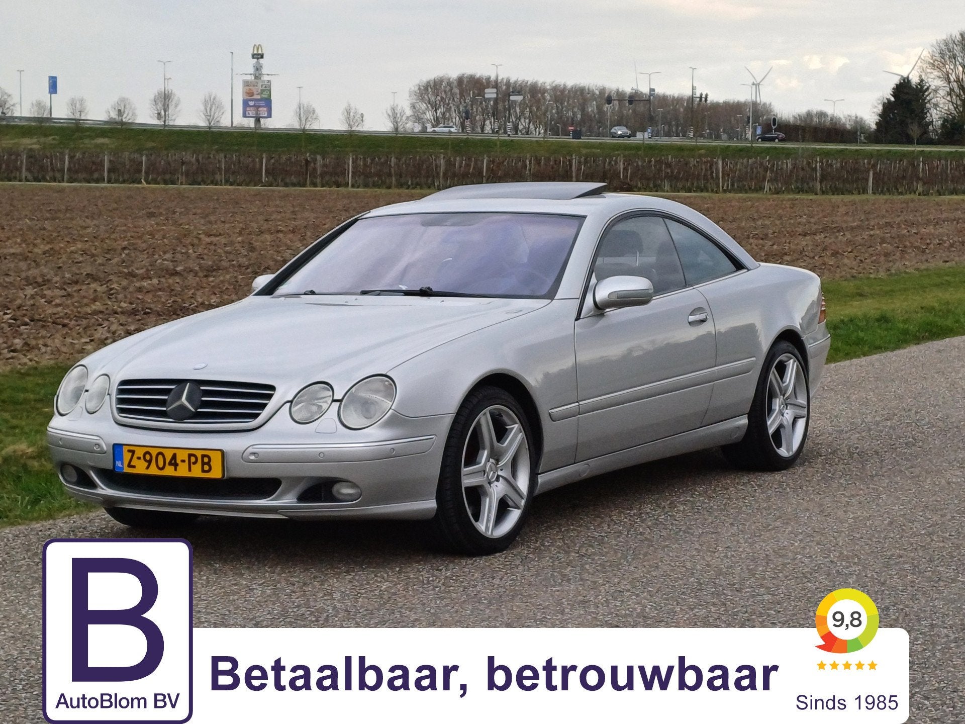 Mercedes-Benz CL-Klasse 600 /Zeer nette staat/Technisch veel, Auto's, Mercedes-Benz, Automaat, Achterwielaandrijving, Zwart, 12 cilinders