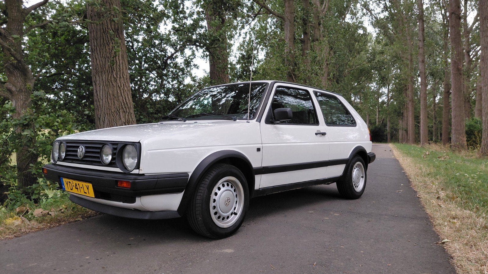 Volkswagen Golf 1.8 CL U9 1990 Wit, Voorwielaandrijving, 4 cilinders, 451 kg, Wit