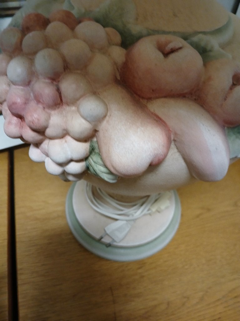 Staande lamp, Keramiek, Romantisch, Ophalen of Verzenden, Zo goed als nieuw