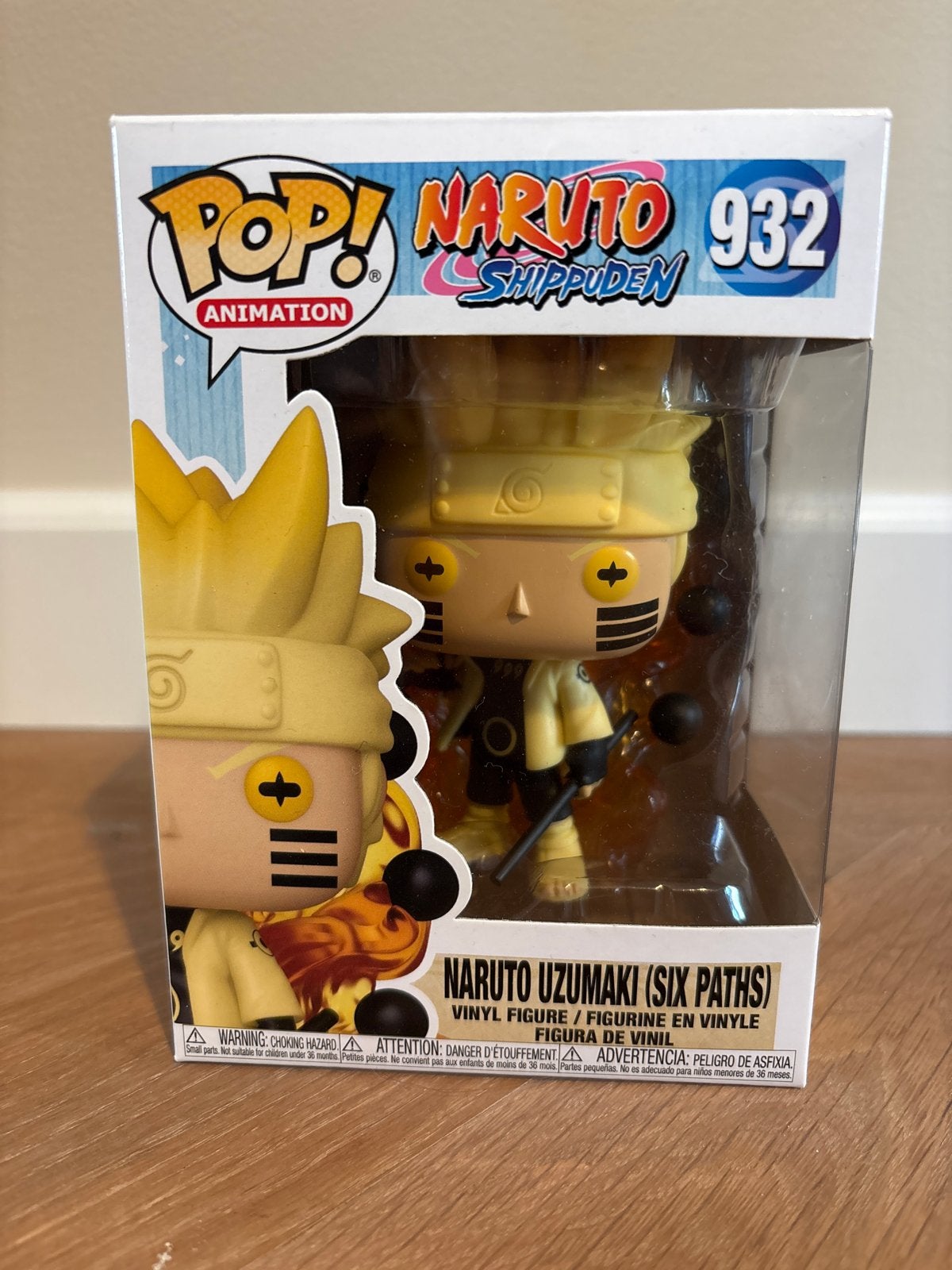 Funko Pop! Naruto Uzumaki (Six Paths) #932, Ophalen of Verzenden, Nieuw