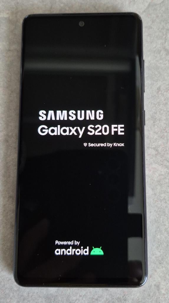 Samsung Galaxy S20 FE - inclusief als nieuwe flipcase, Galaxy S20, Blauw, Touchscreen, Ophalen of Verzenden