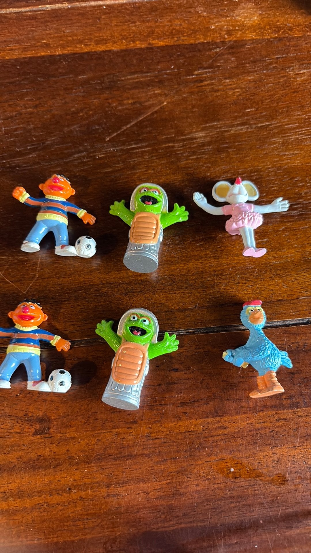 6 sesamstraat figuren, Ophalen of Verzenden, Zo goed als nieuw