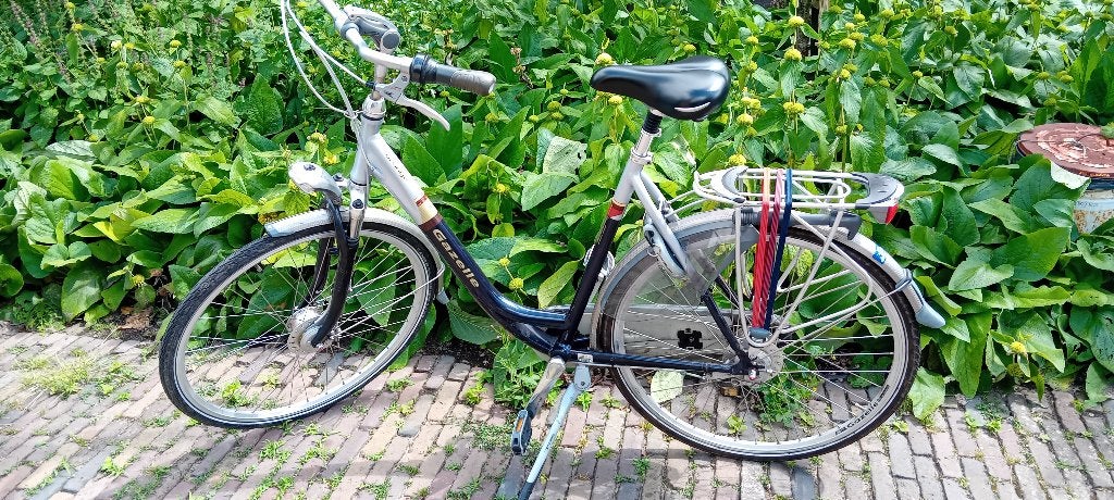 Damesfiets Gazelle Orange, Ophalen, Versnellingen, Gazelle, 53 tot 56 cm