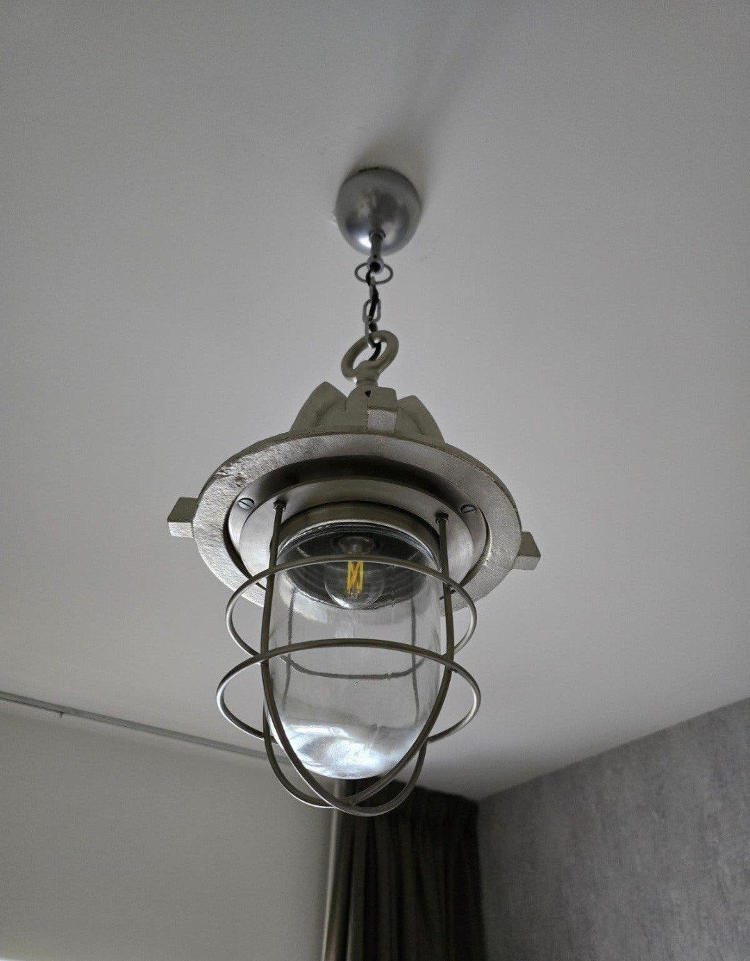 Industriële Hanglamp lamp, Ophalen of Verzenden