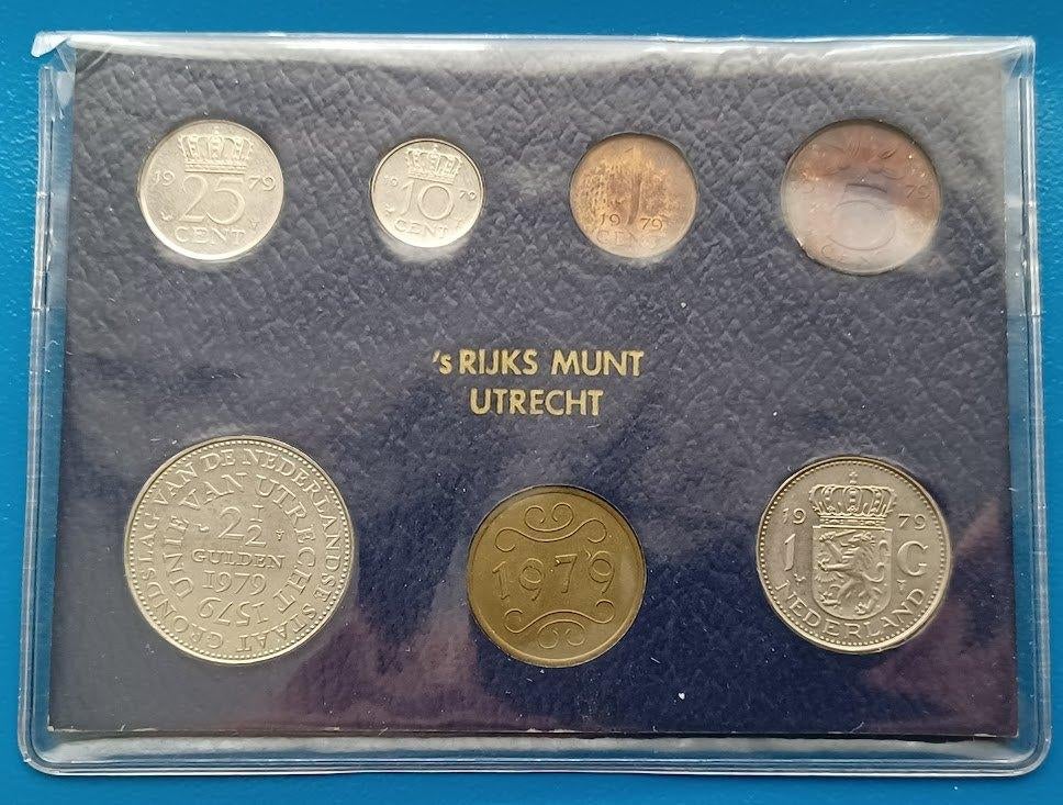 Nederland Jaarset Munten 1979 - FDC, Verzenden, Koningin Juliana, Setje