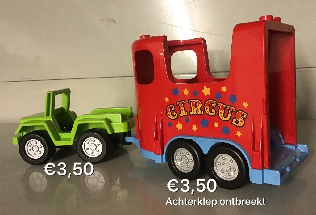 duplo auto's politie vliegtuig ambulance, Ophalen of Verzenden, Gebruikt, Duplo