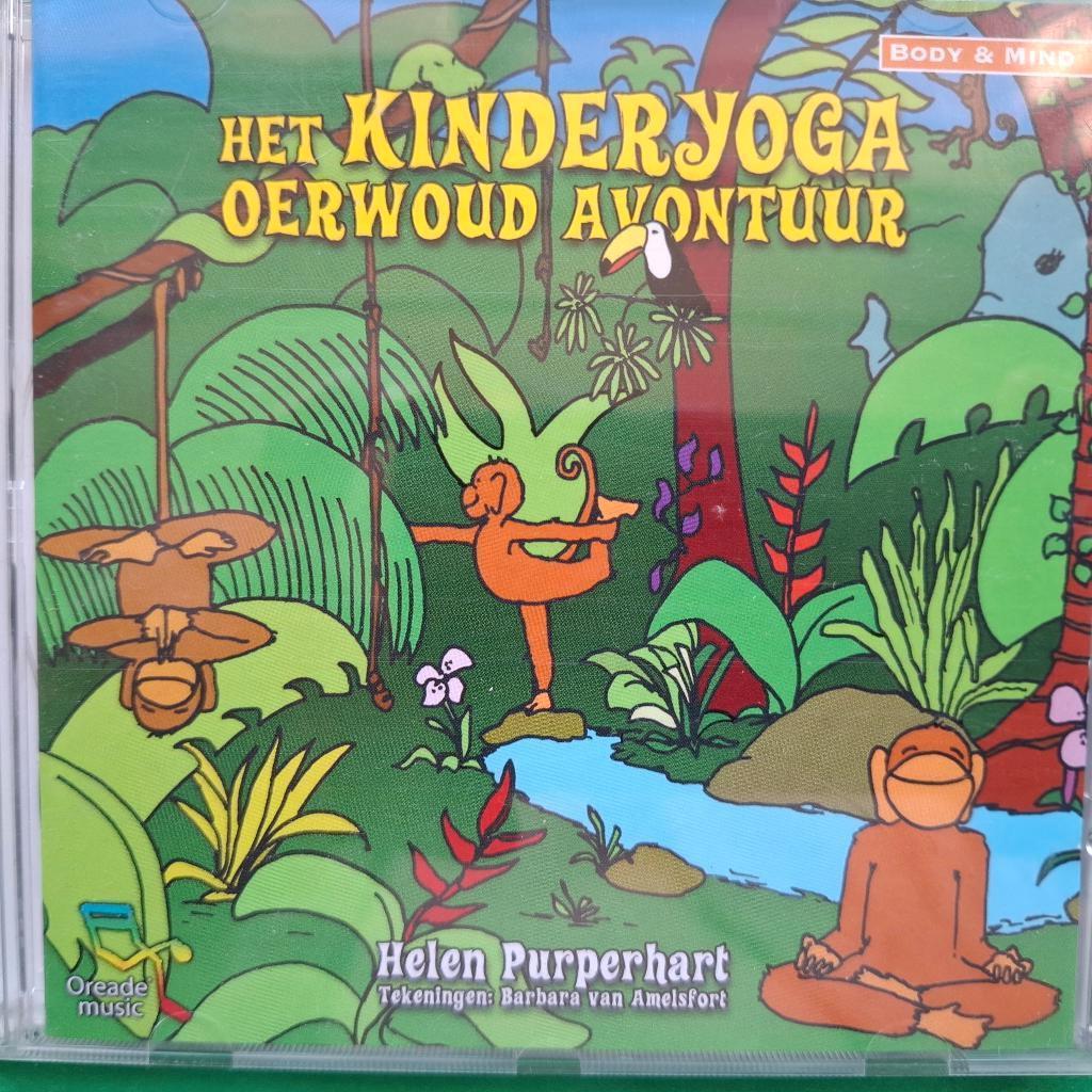 HET KINDERYOGA OERWOUD AVONTUUR - HELEN PURPERHART, Ophalen of Verzenden, Zo goed als nieuw, Educatief, 6 tot 9 jaar