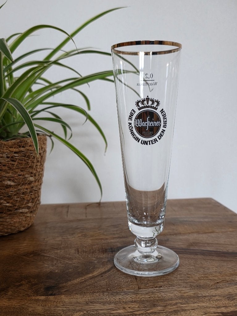 Warsteiner Bierglas / Glas, Ophalen of Verzenden, Zo goed als nieuw, Bierglas