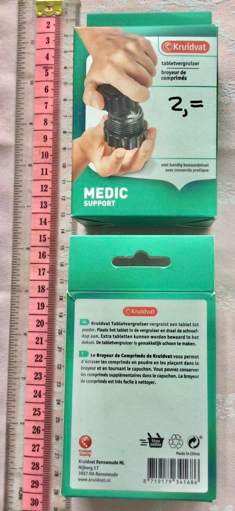 Medicijn maler of uitdrukker nw, Diversen, Ophalen of Verzenden, Nieuw
