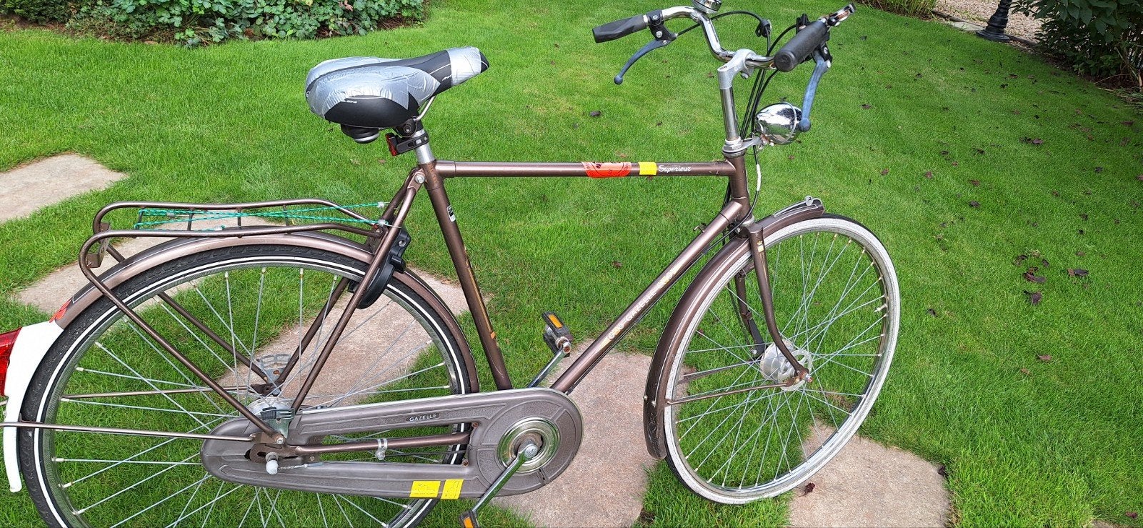 Gazelle herenfiets 57 cm, Ophalen, Gebruikt, Versnellingen, Gazelle