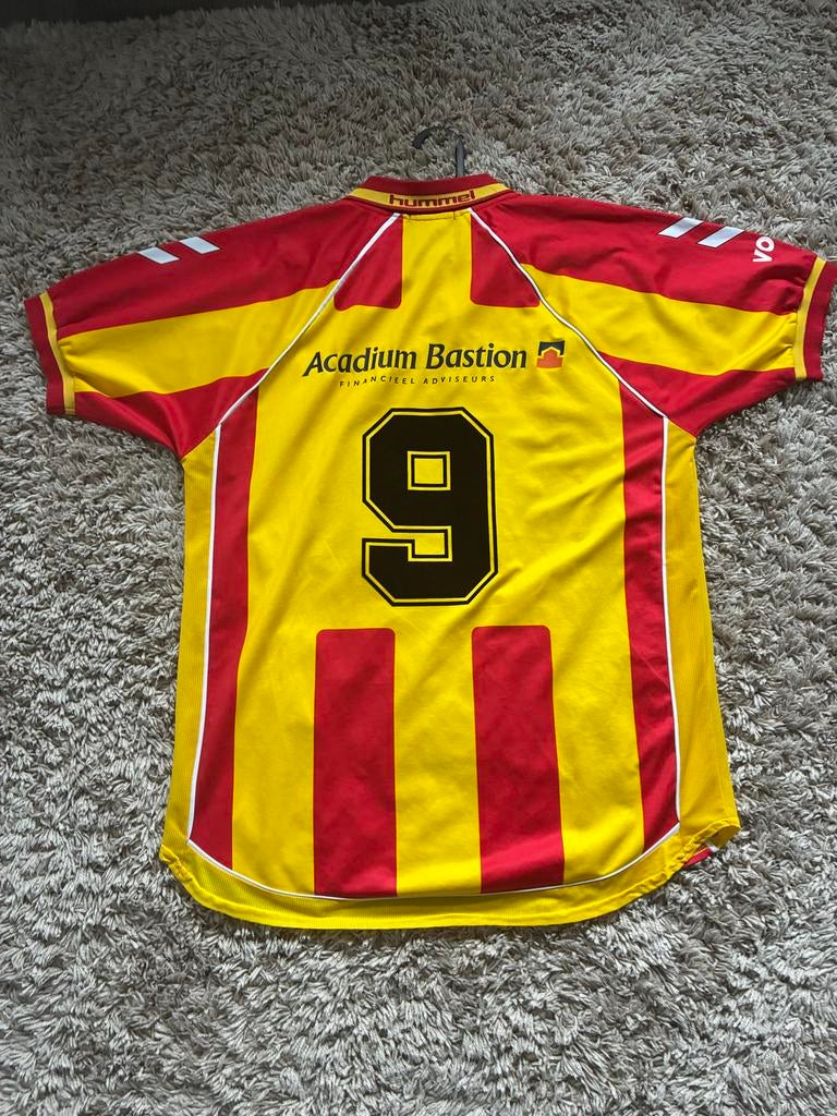 Go Ahead Eagles thuisshirt 2001-2002 matchworn #9 Maat L, Maat L, Ophalen of Verzenden, Zo goed als nieuw, Shirt