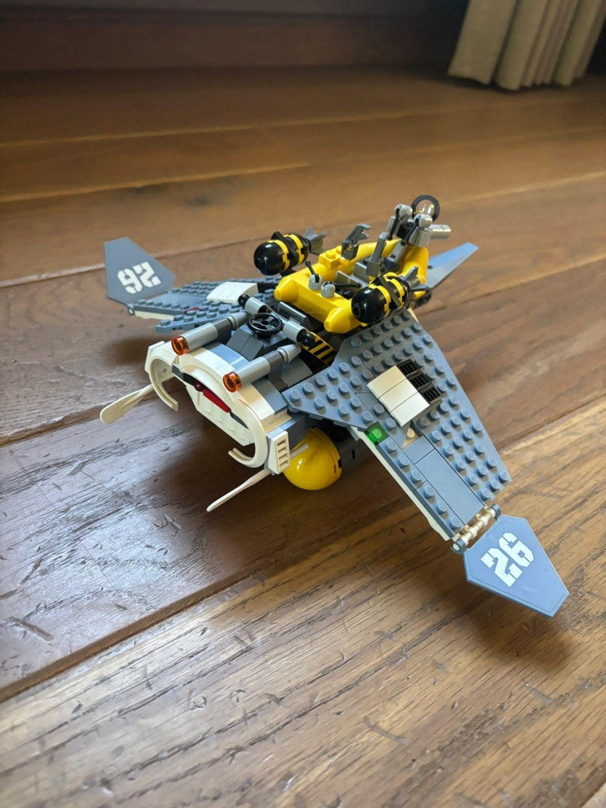 Lego Ninjago 70609 Manta Ray Bomber met minifiguren, Inclusief instructies, Lego, Ophalen of Verzenden, Zo goed als nieuw