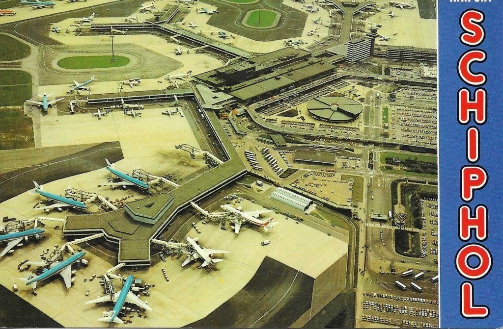 Schiphol- -Luchthaven., Ophalen of Verzenden, 1980 tot heden, Ongelopen, Noord-Holland