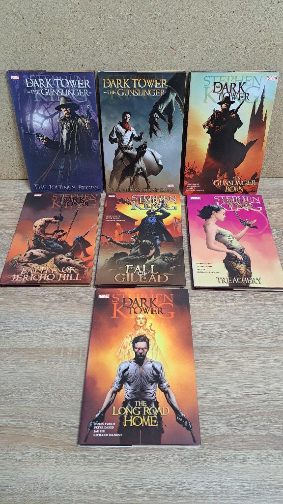 Stephen King's Dark Tower, set van 7 hc's, Boeken, Strips | Comics, Amerika, Ophalen of Verzenden, Zo goed als nieuw, Meerdere comics