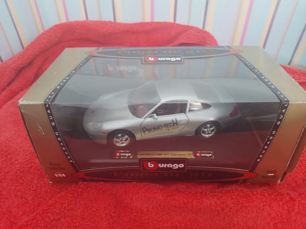 Porsche 911 carrera, Ophalen of Verzenden, Bburago