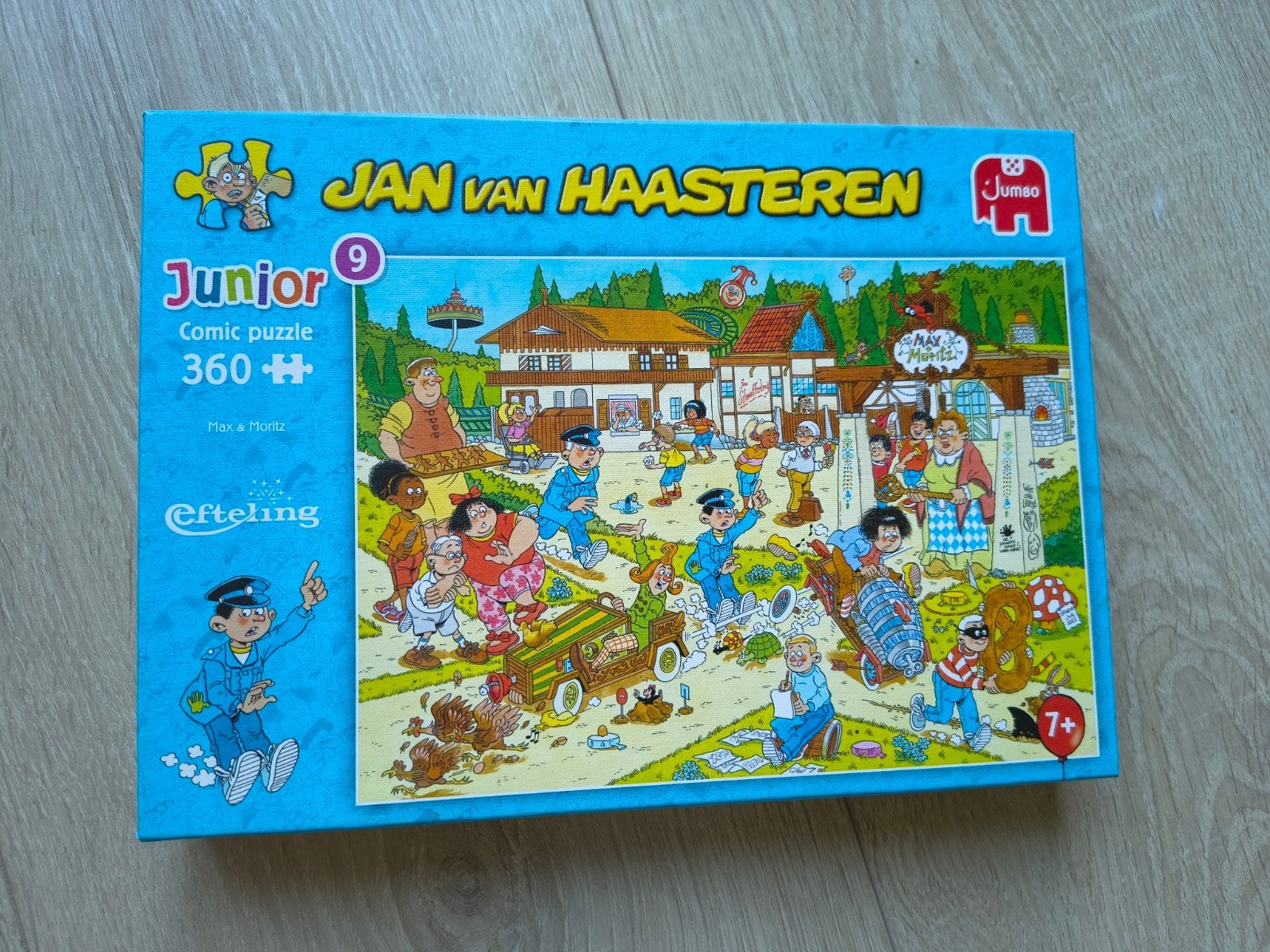 Jan van Haasteren puzzel - Junior 9 - 360 stukjes, Ophalen of Verzenden, Minder dan 500 stukjes, Legpuzzel