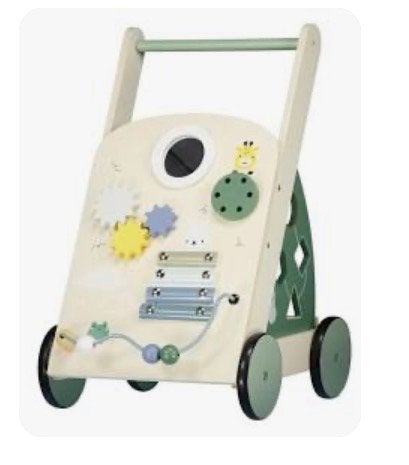 Houten Baby Walker met Activiteitenpaneel, Ophalen, Nieuw, Overige typen, Met geluid